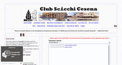 Desktop Screenshot of clubscacchicesena.it